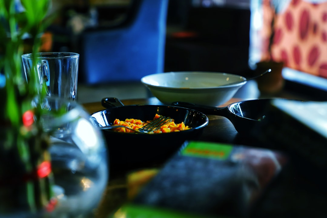 A beautifully presented Indian curry